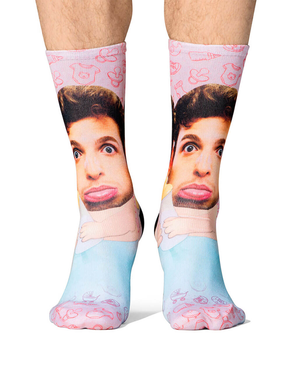 Baby 2024 face socks