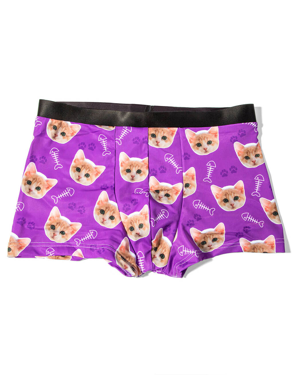 Multicolour Meow Women's Boxers  Cute Cat Print Boxer Shorts - Whats Down  – Whats Down Store