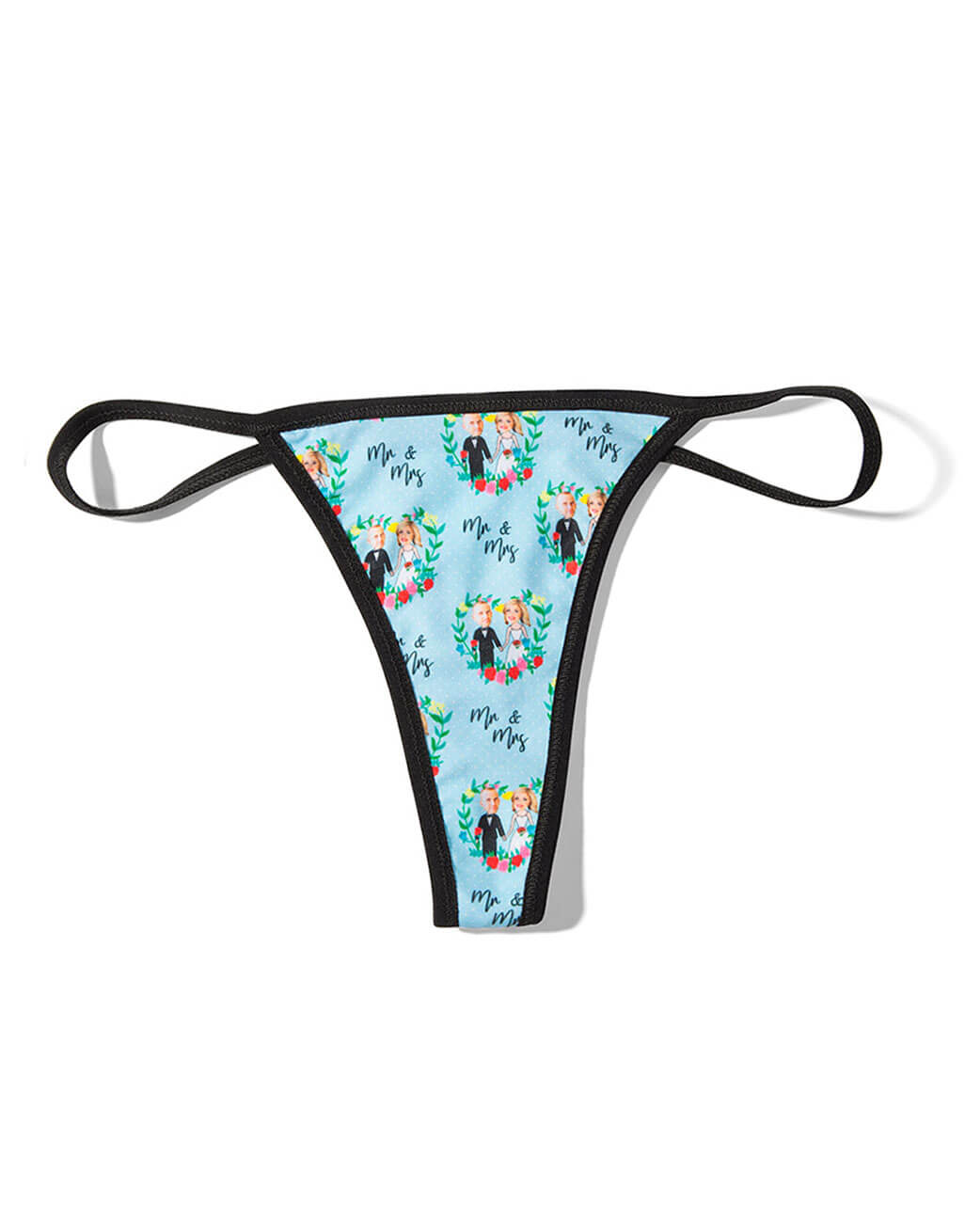 Custom Thongs  Personalized Women's Underwear – Super Socks