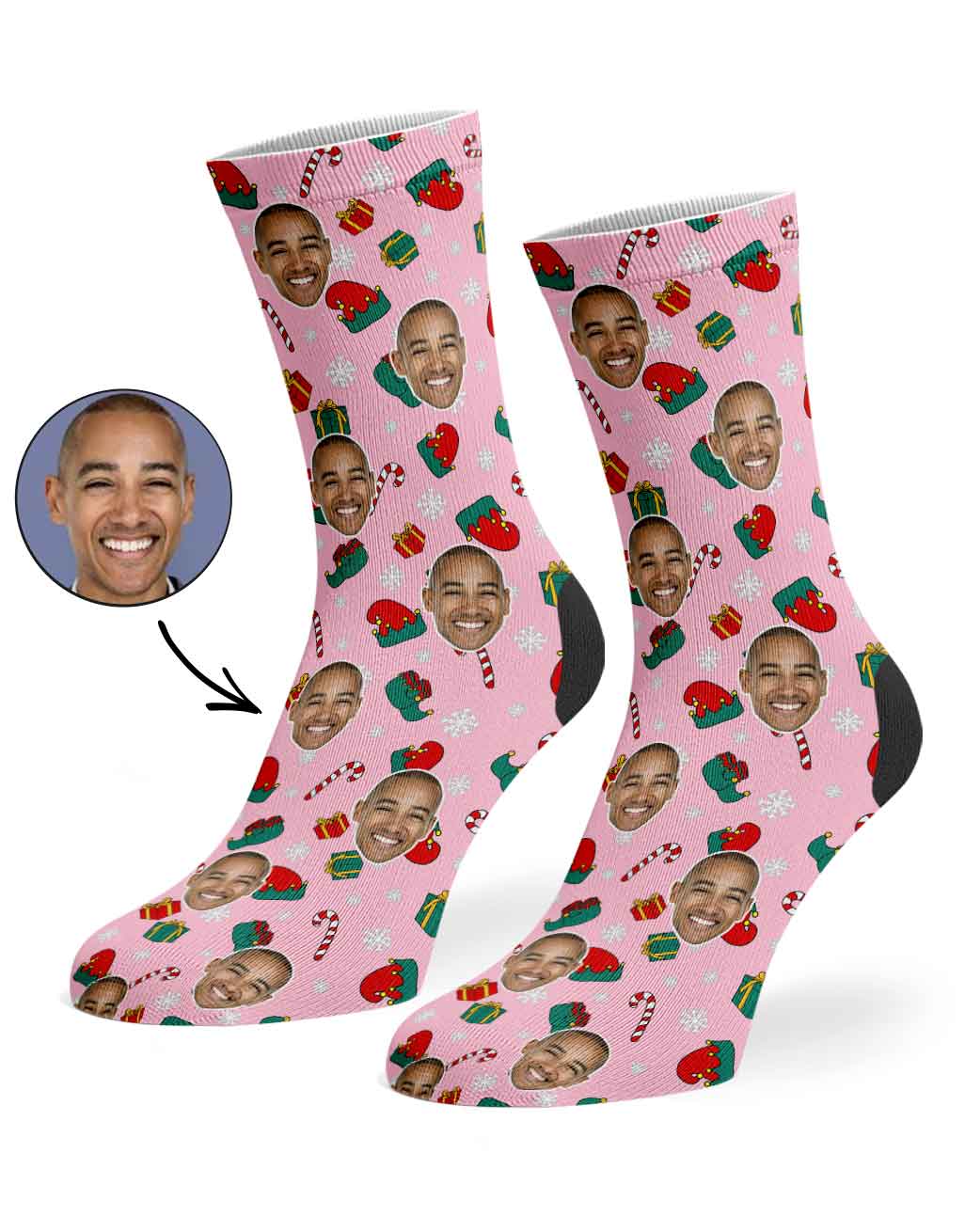 Elf Me Custom Socks