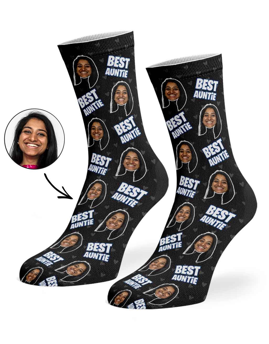 Best Auntie Custom Socks