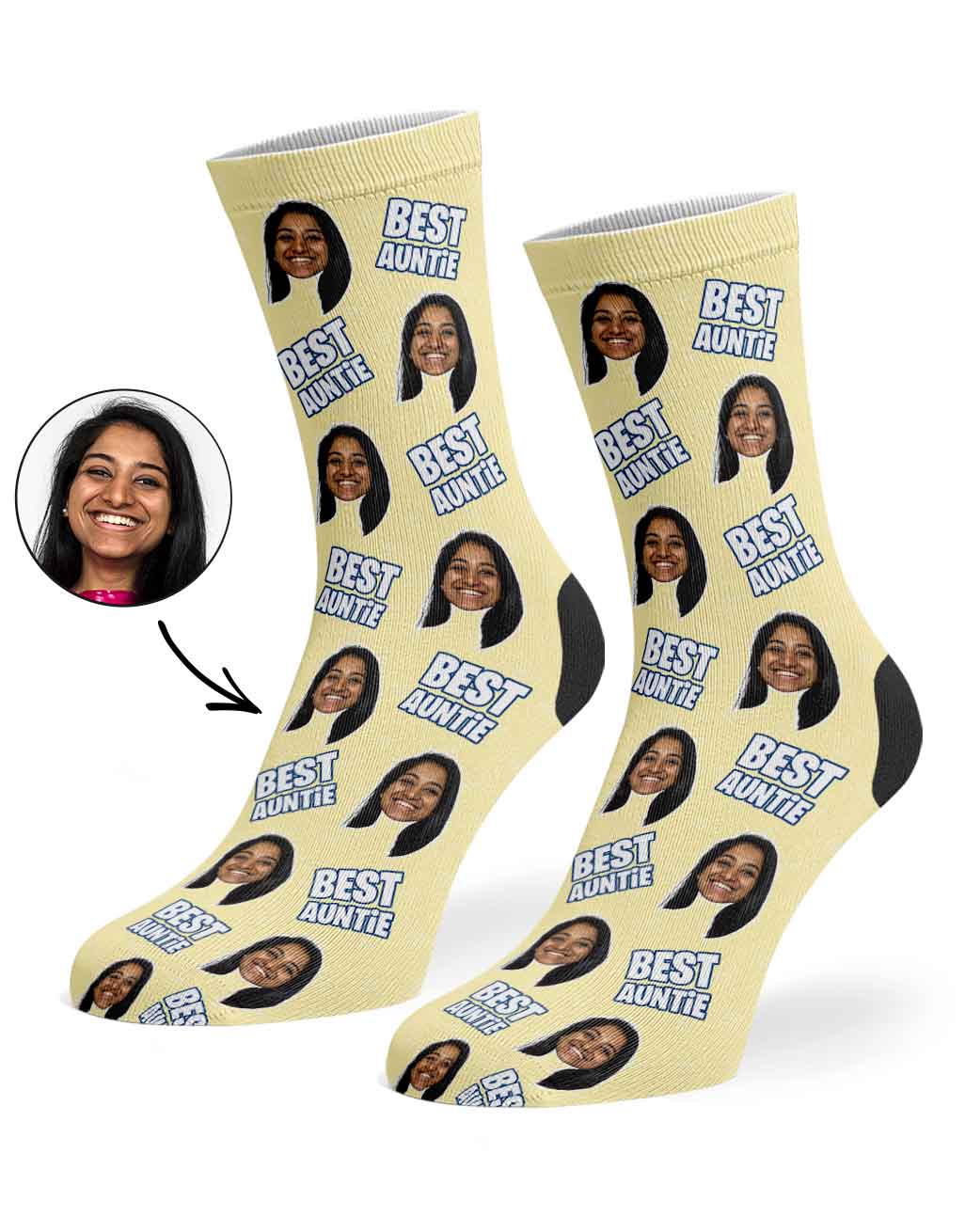 Best Auntie Custom Socks