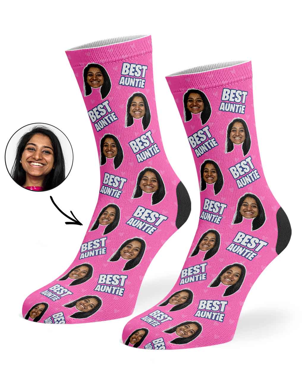 Best Auntie Custom Socks