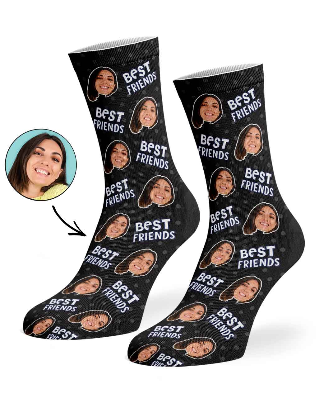 Best Friends Custom Socks