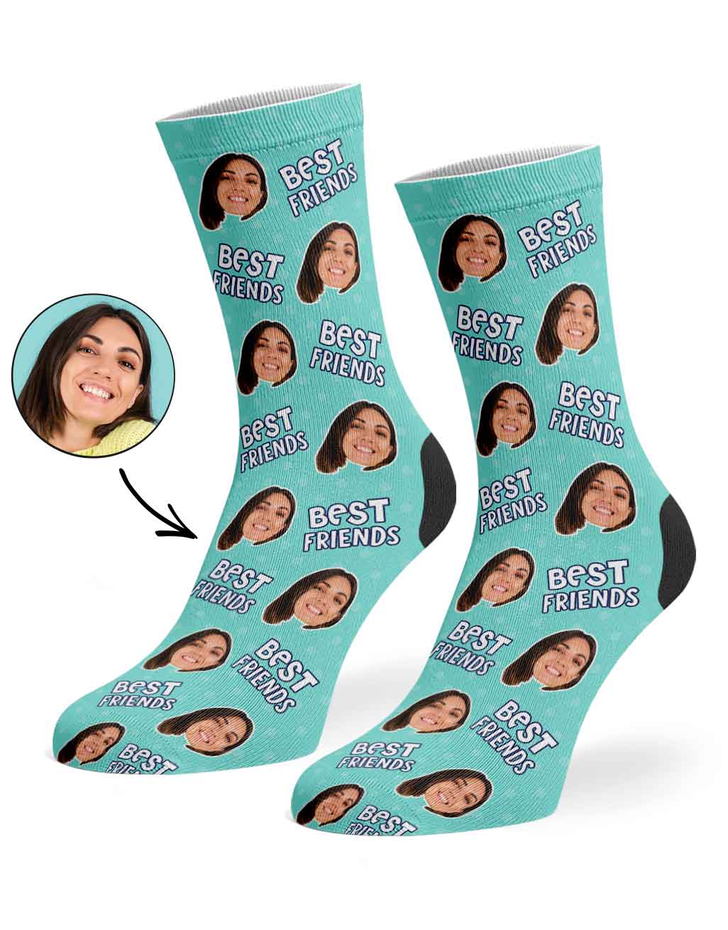 Best Friends Custom Socks