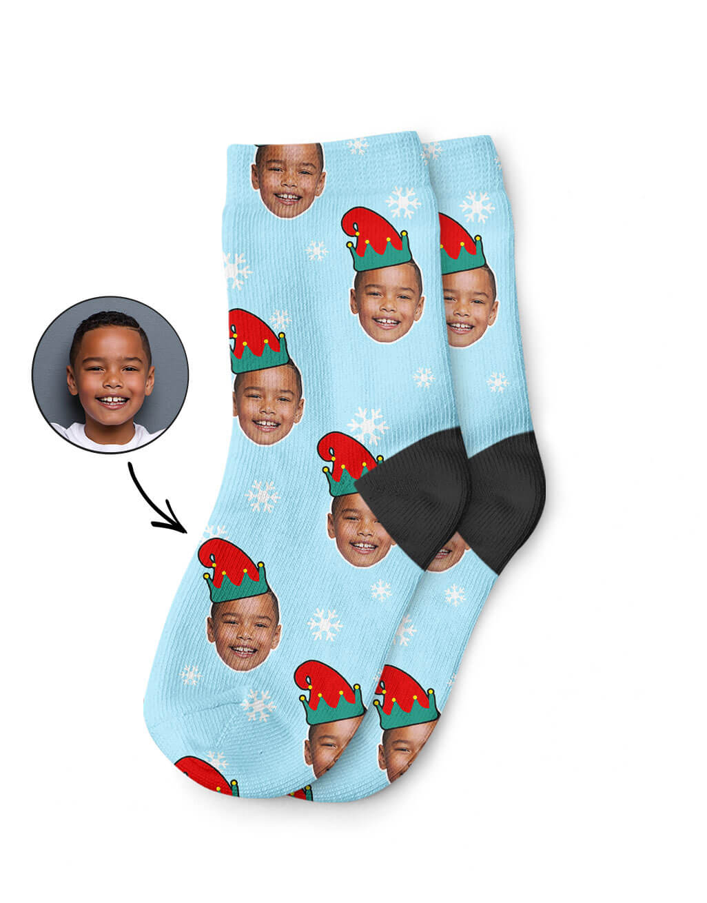 Elf Me Kids Socks