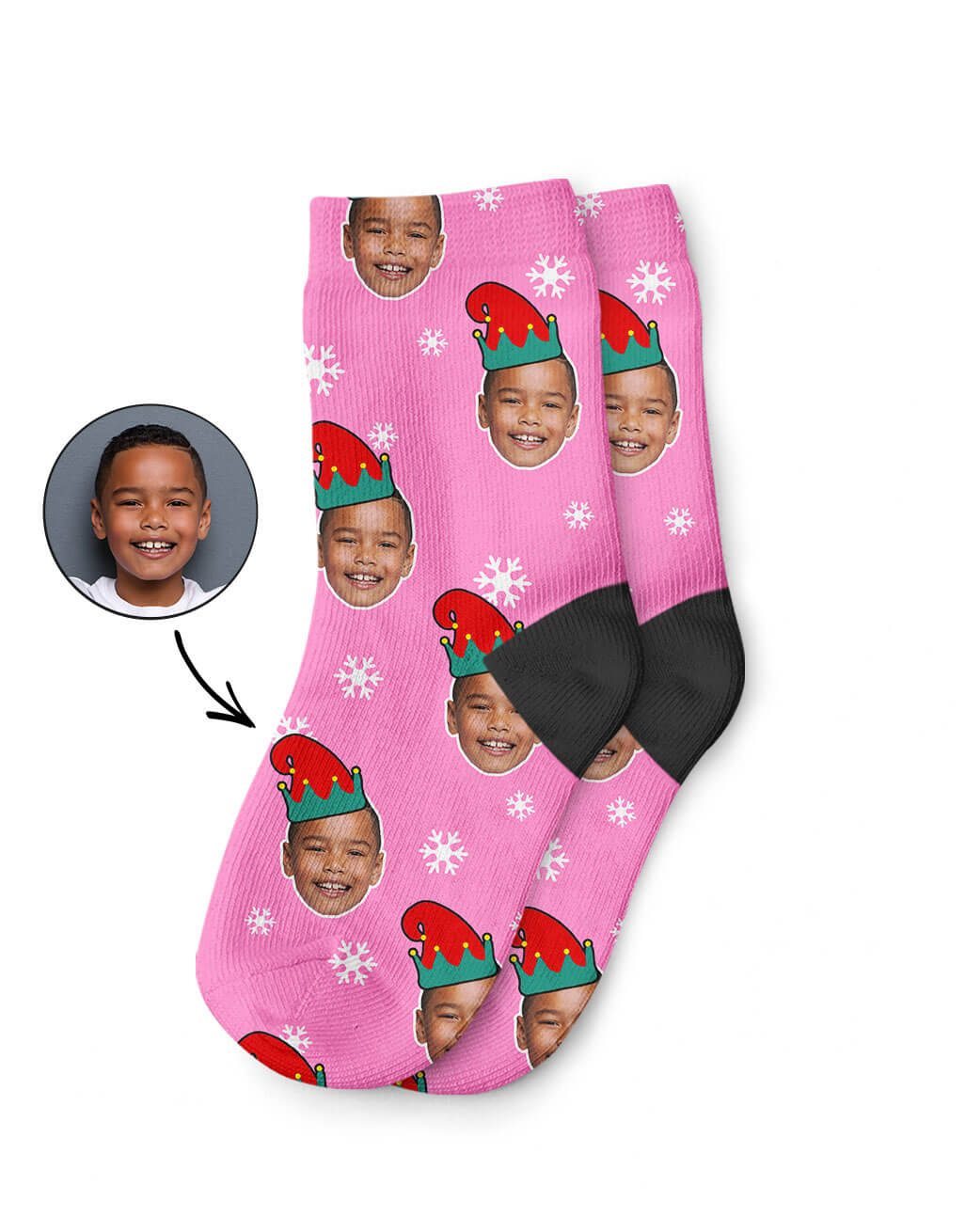 Unique Elf Me Kids Socks Gift