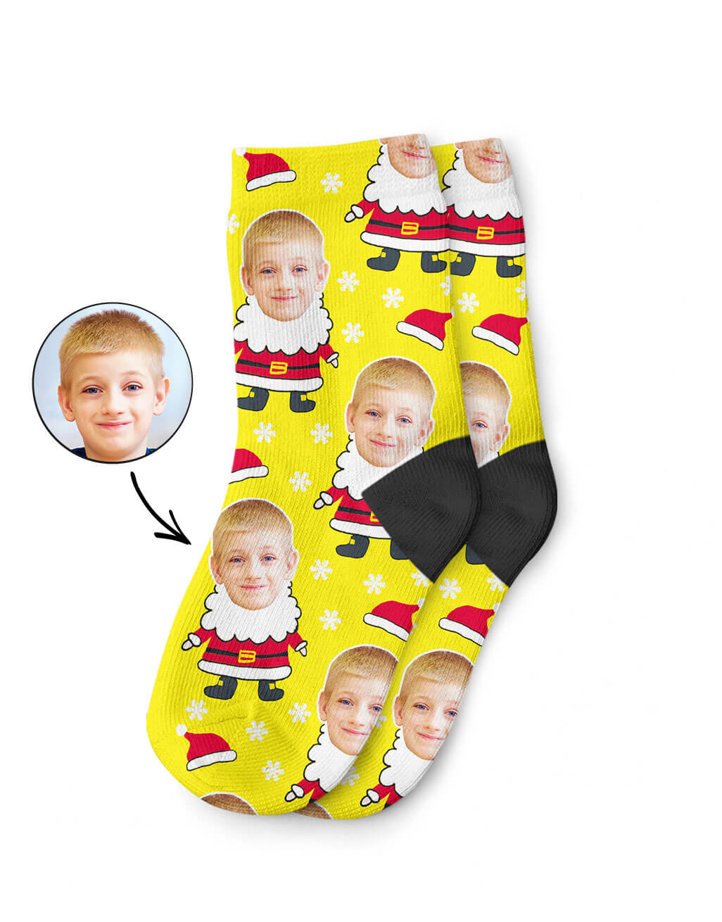 Santa Kids Socks Gift