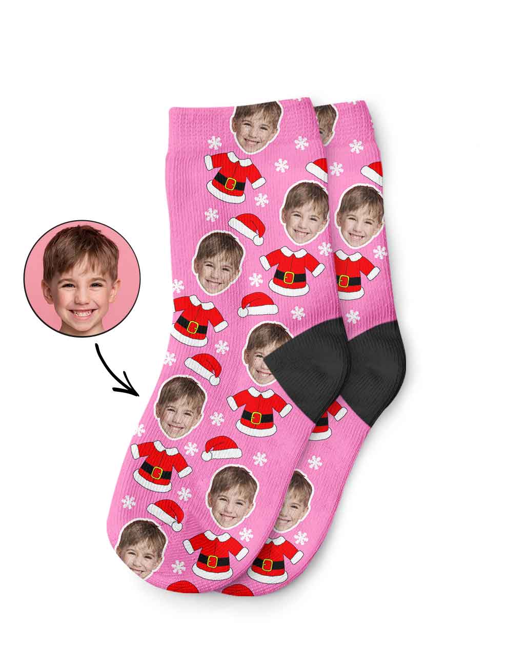 Santa Kids Socks