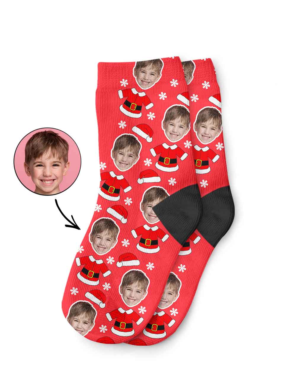 Santa Kids Socks