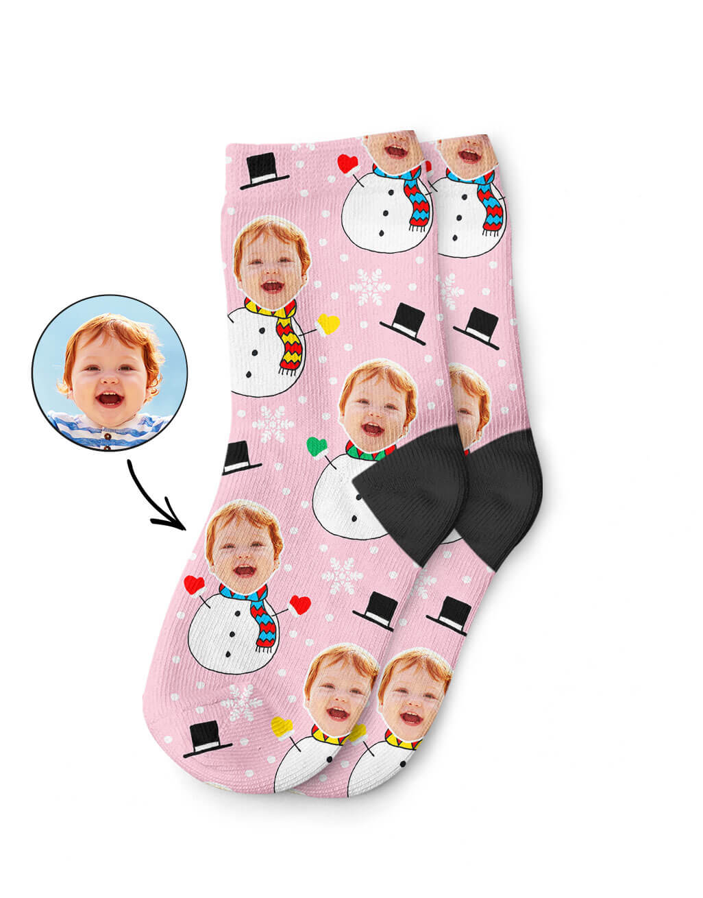 Snowman Kids Socks