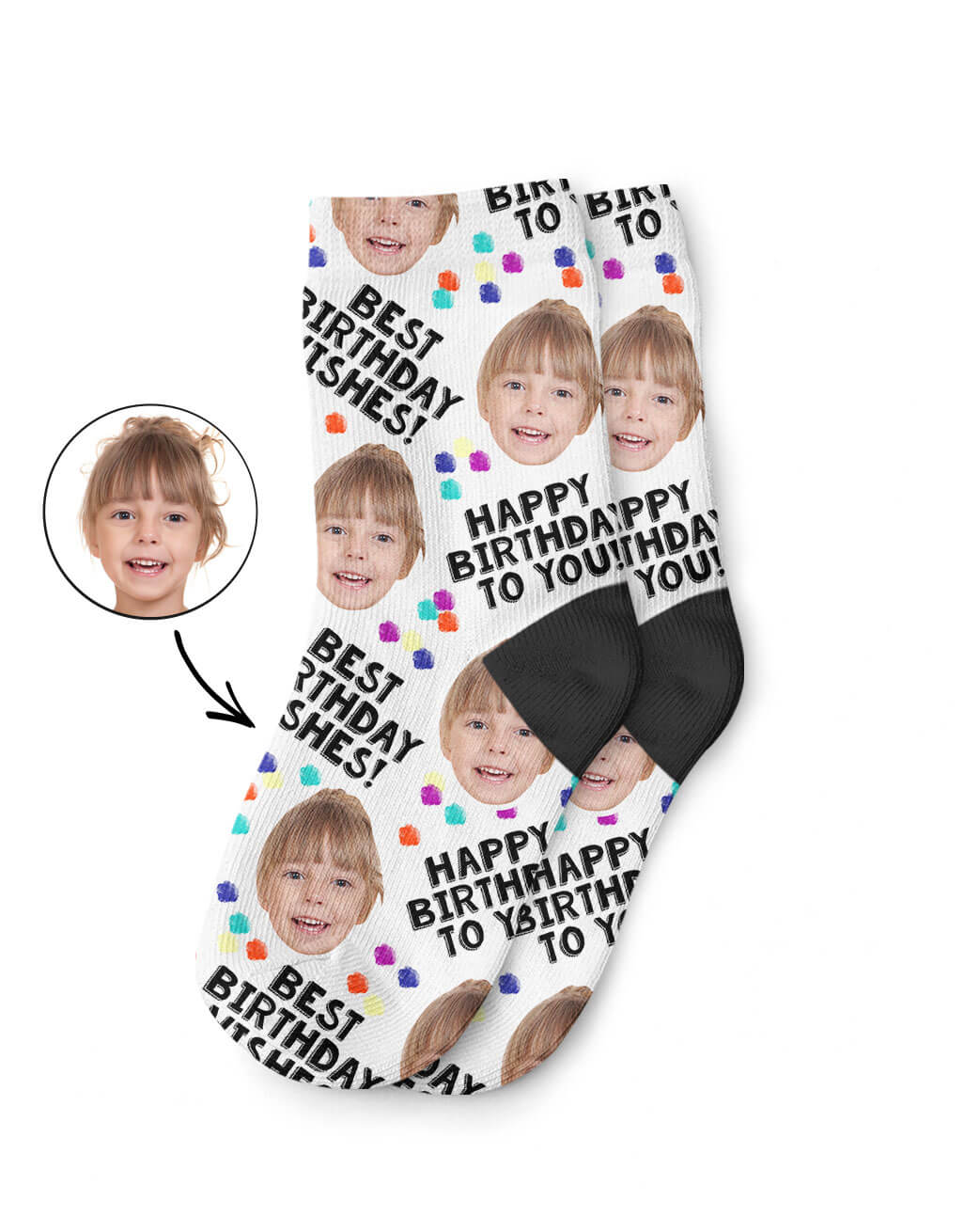 Unique Birthday Party Kids Socks