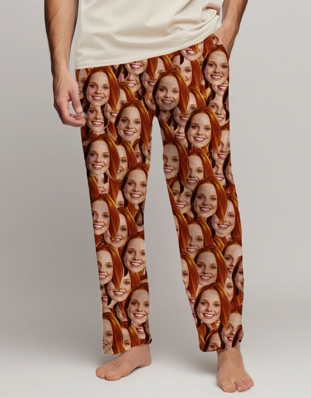 Men's Face Mash Custom Pajama Pants