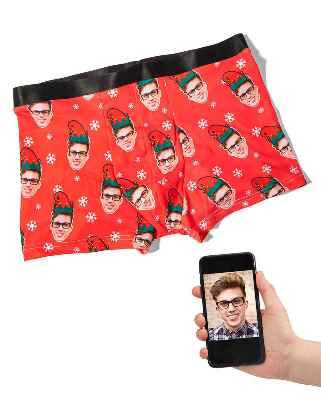 Elf Me Custom Boxers - Personalized Boxers – Super Socks