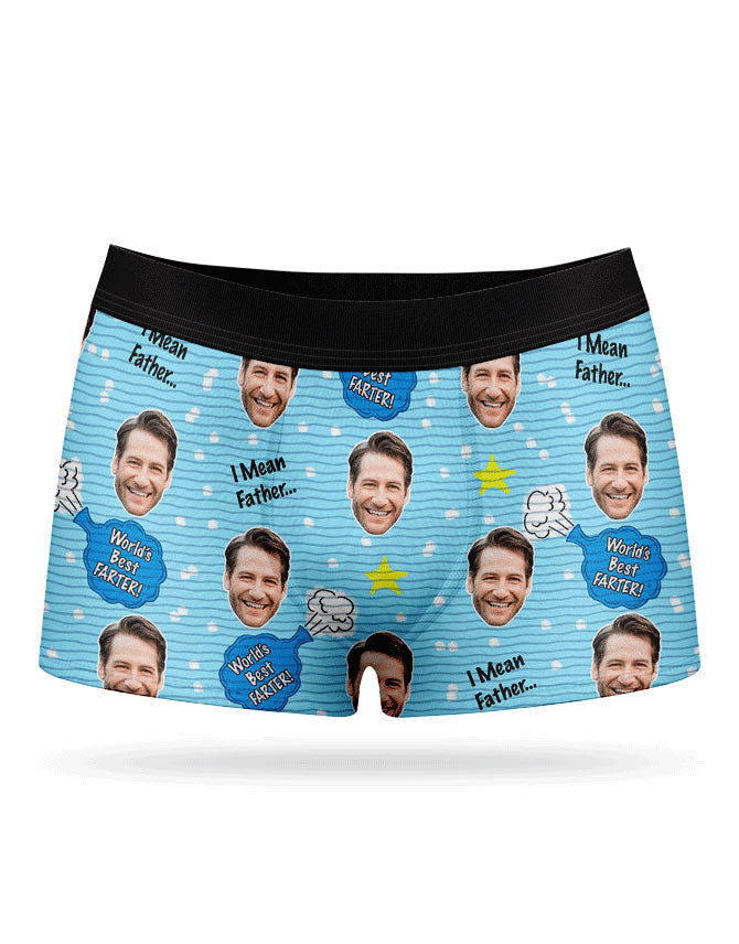 World's Best Farter Custom Boxers - Personalized Boxers – Super Socks