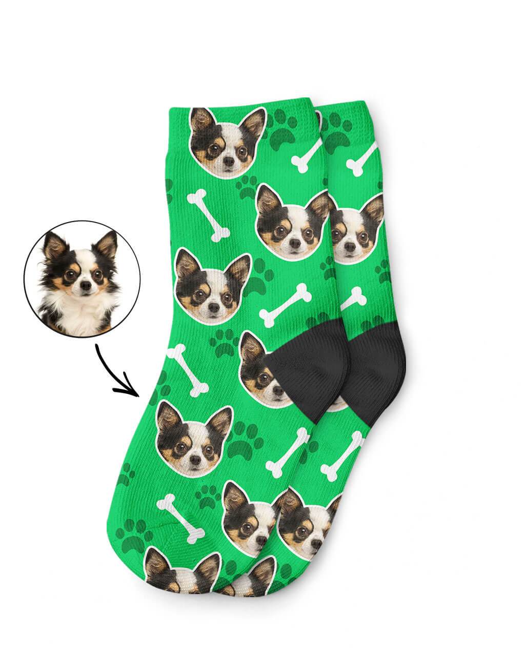 Custom dog shops socks for humans