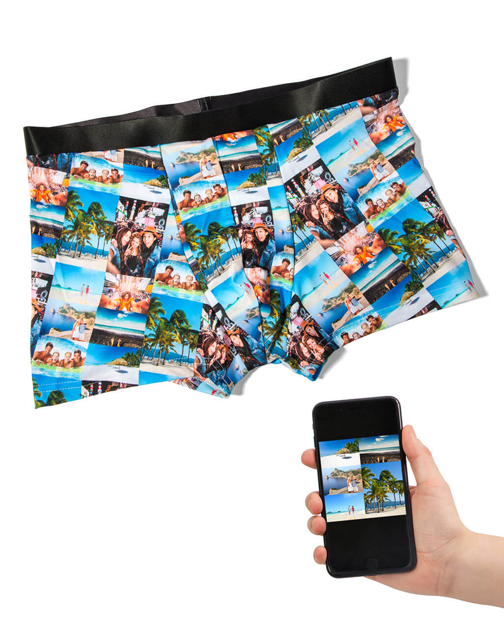 Photo Collage Custom Boxers