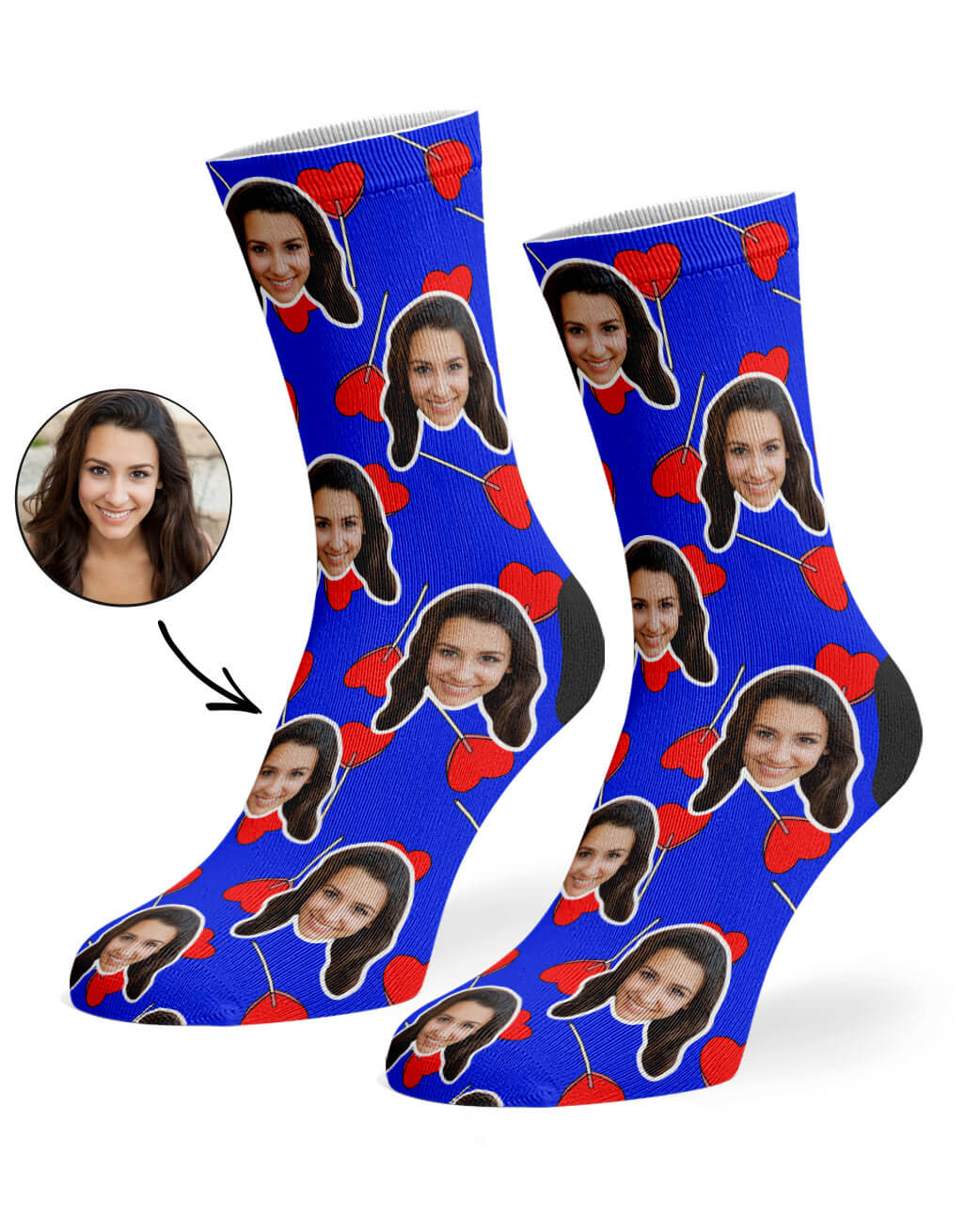 Heart Lollipops Custom Thong - Custom Underwear – Super Socks