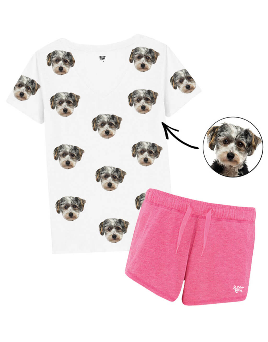 Womens dog pjs orders