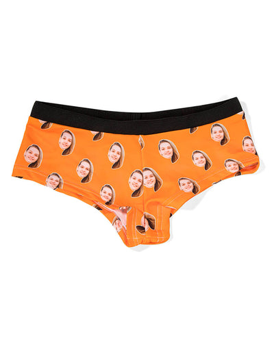 Personalized Girl Power Underwear Featuring Your Face