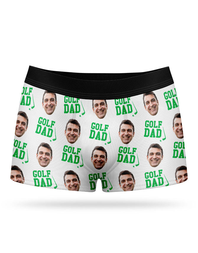 Golf Dad Custom Boxers - Personalized Boxers – Super Socks